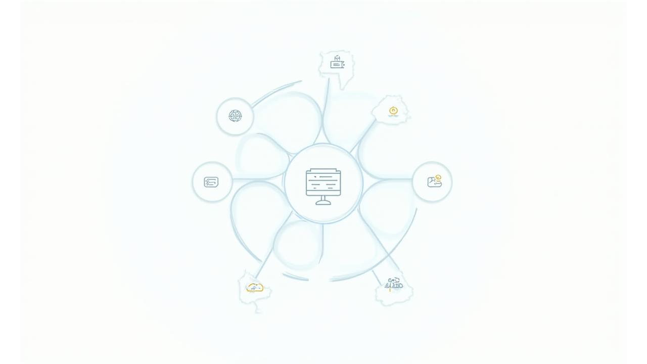 Diagrama de fluxo simplificado do ciclo de vida dos dados: Coleta, Processamento, Armazenamento, Uso, Compartilhamento (se aplicável), Exclusão