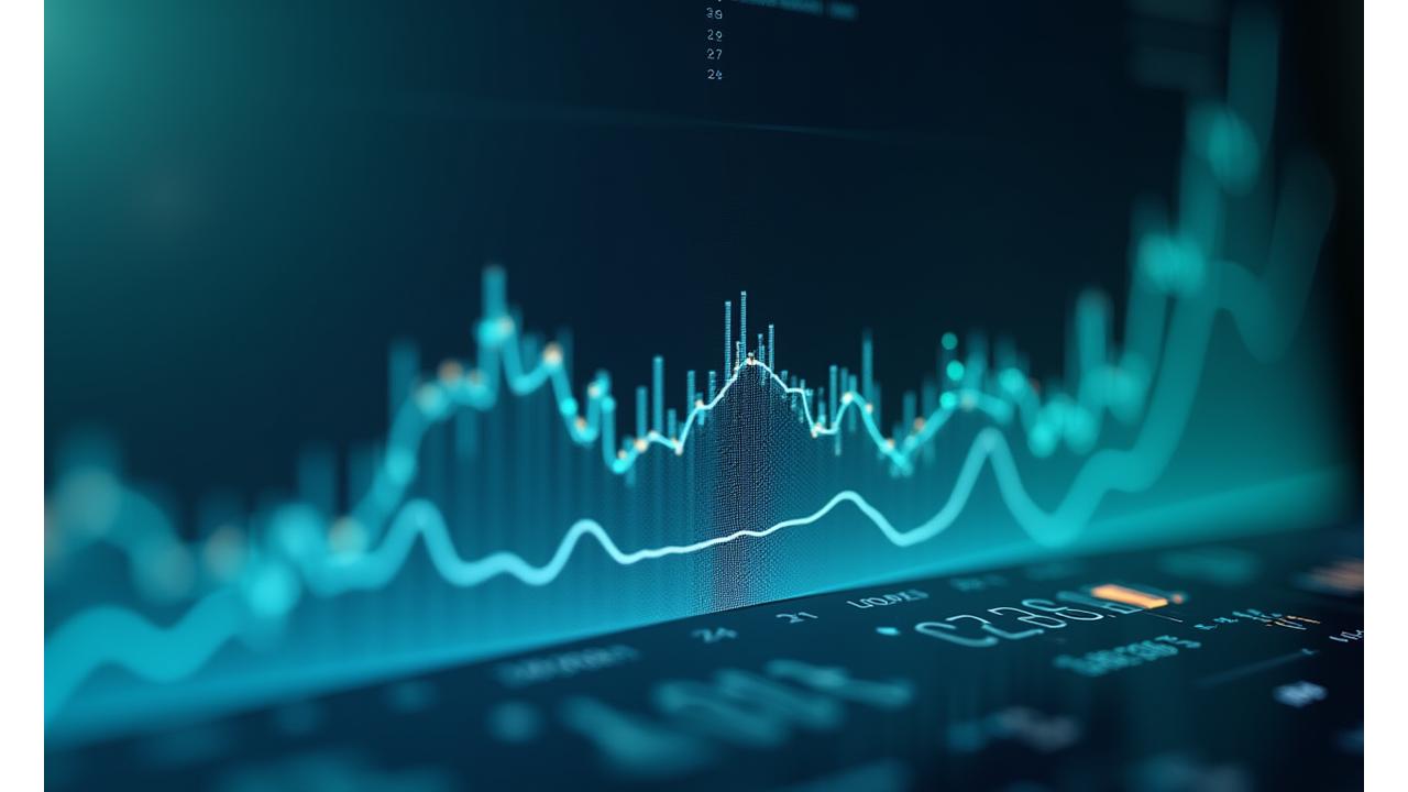 Gráfico interativo de machine learning mostrando a predição de engajamento de beneficiários.
